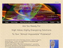 Tablet Screenshot of margocovington.com